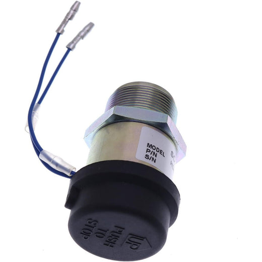 Shutoff Solenoid 229-5183 for Caterpillar CAT 301.6C 301.8C Mini Hydraulic Excavator L3E Engine - KUDUPARTS