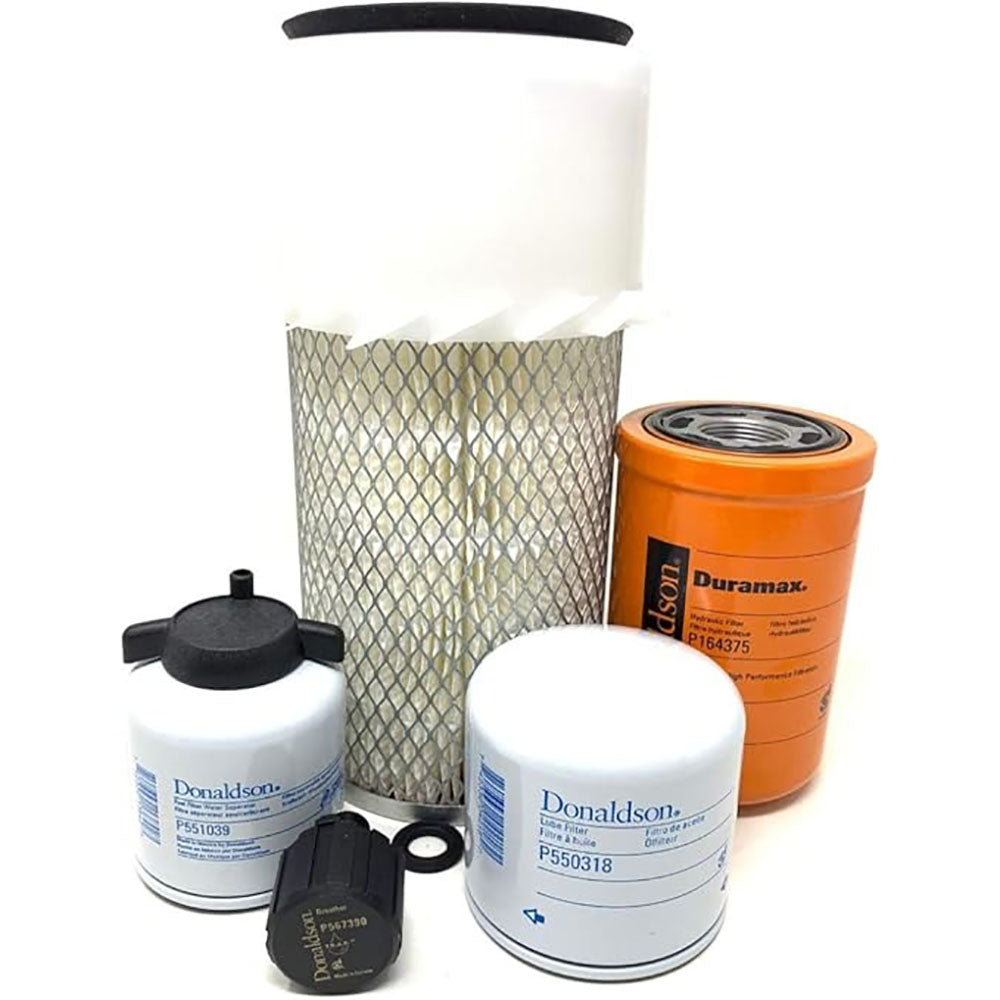 500 Hour Filter Kit 7343855 for Bobcat Loader 773 S175 S185 S205 T180 T190 - KUDUPARTS