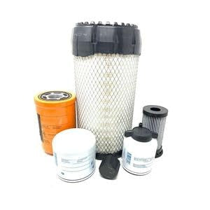 500 Hour Maintenance Canister Filter Kit 7333700 for Bobcat Loader S160 S185 S205 T180 T190 - KUDUPARTS