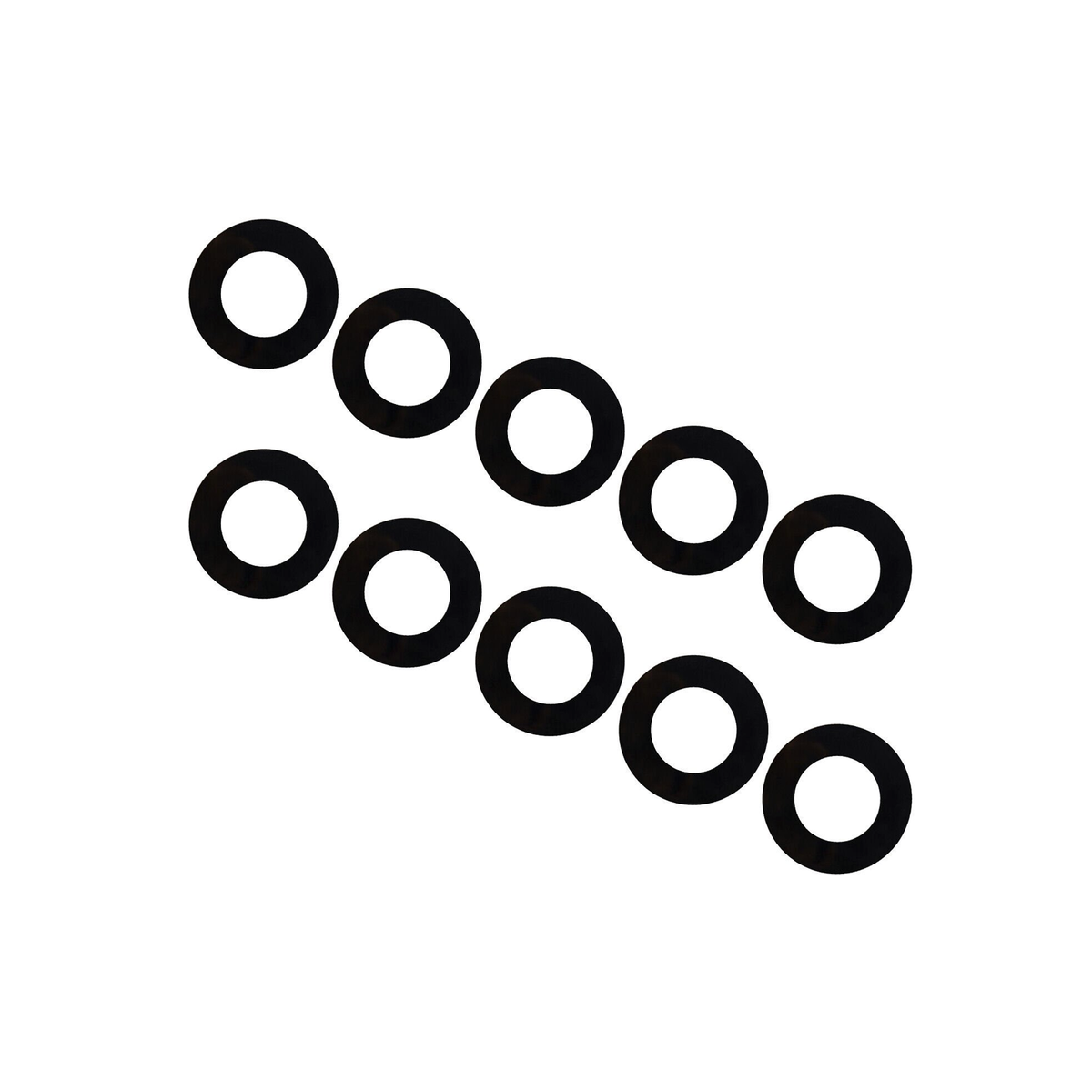 50mm Bucket Pin Shim Set for Caterpillar CAT Bobcat Komatsu John Deere Excavator - KUDUPARTS