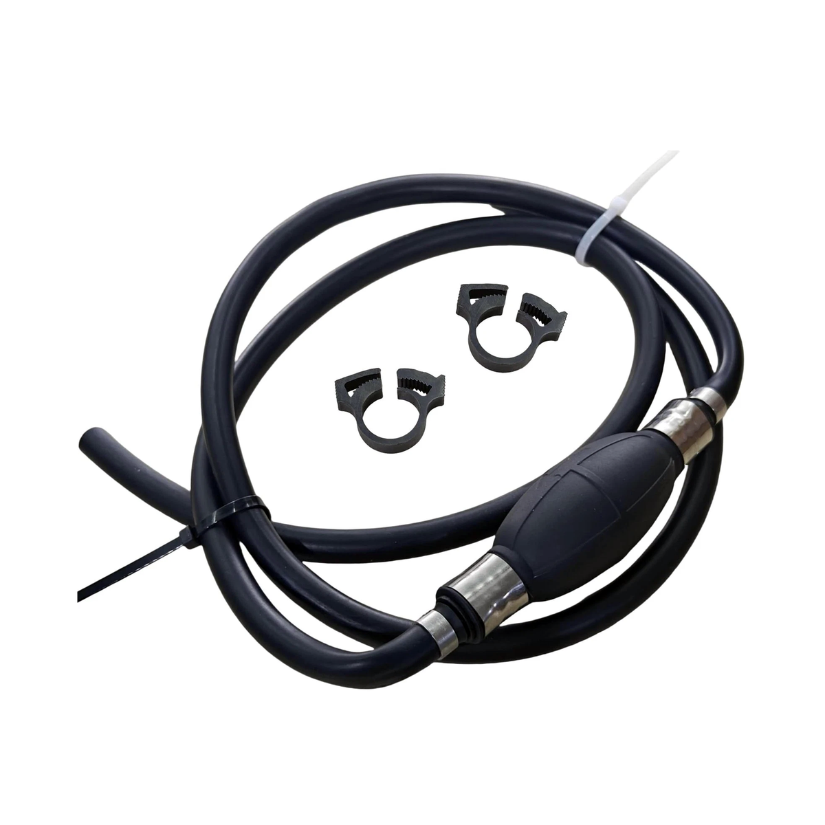 5/16" Fuel Line Hose With Primer Bulb and Connector 61J-24306-04-00 6Y1-24306-55 for Yamaha Outboard 4HP 200HP - KUDUPARTS