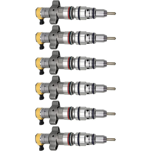 6 Pcs Fuel Injector 267-9710 for Caterpillar CAT Engine C9 Generator SR4B - KUDUPARTS