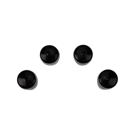 4 Pcs Rubber Wheel Axle Hub Cap 532104757 532175039 104757X428 175139 for Husqvarna AYP Ariens Crafstman Weed Eater Poulan Lawn Mower Tractor - KUDUPARTS