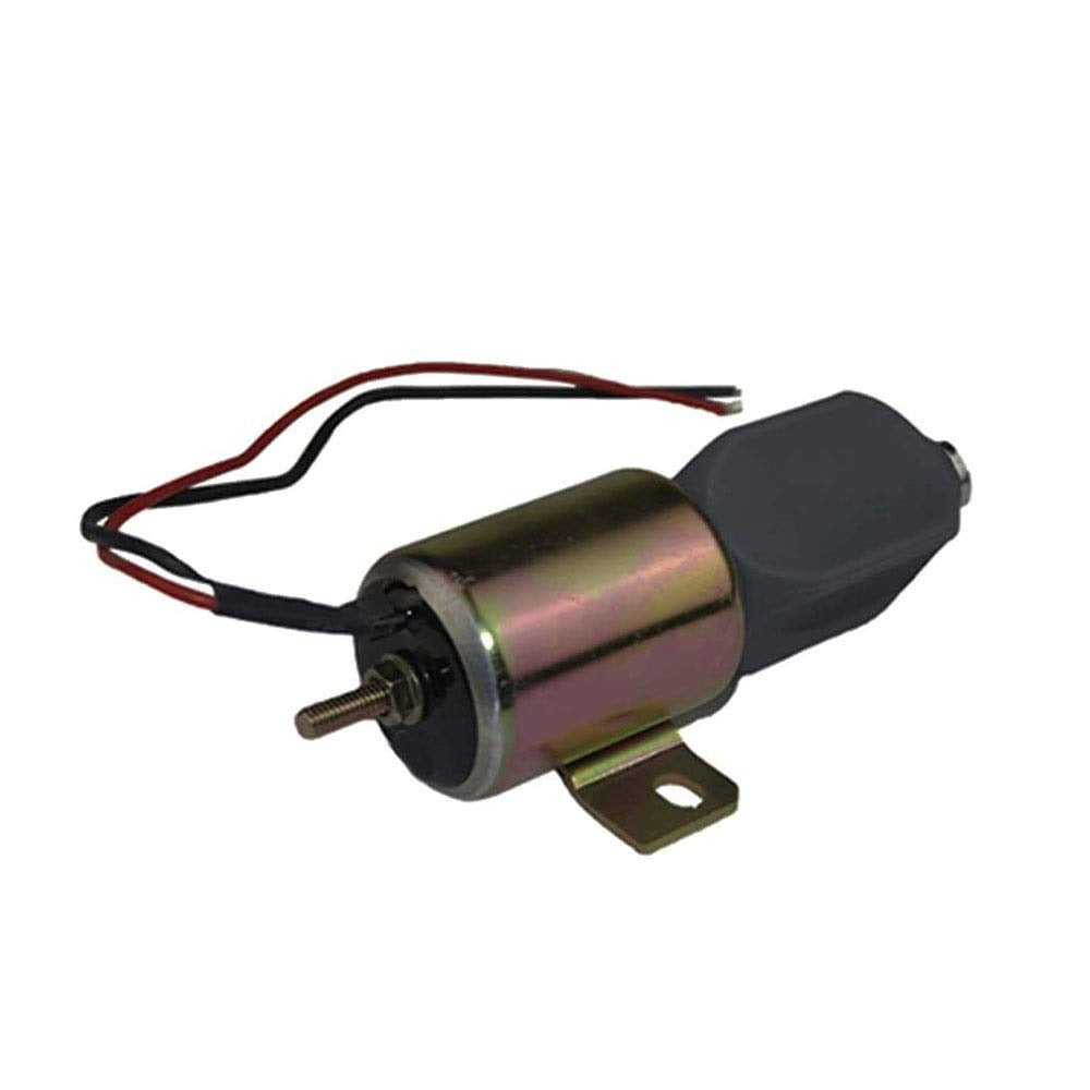 Fuel Shutoff Stop Solenoid SA-4994-12 for Perkins 404 Lincoln Vantage 400 - KUDUPARTS
