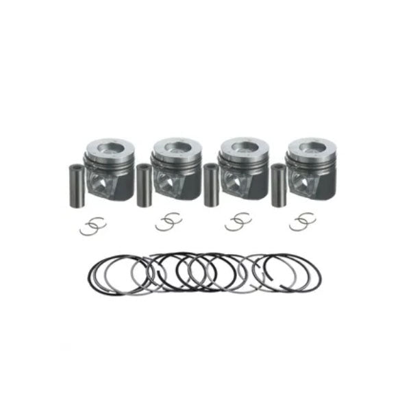 STD Piston Kit with Ring for Kubota Engine V1902 V1902B - KUDUPARTS