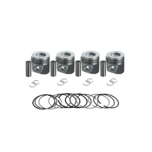 STD Piston Kit with Ring for Kubota Engine V1902 V1902B - KUDUPARTS