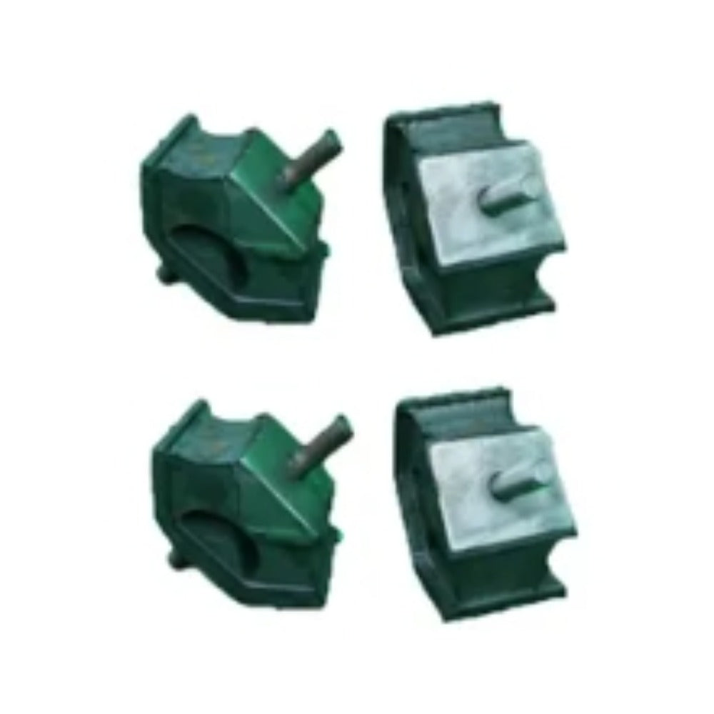 1 juego de amortiguadores de goma de montaje 6638529 6658132 para excavadora Bobcat 116