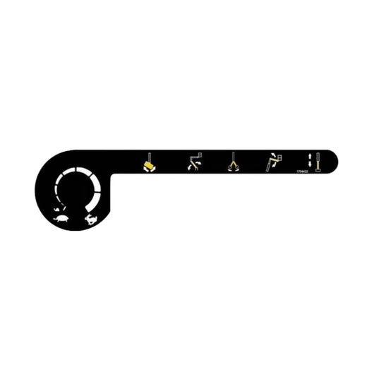 5 PCS Function Speed Decal 1704422 for JLG Boom Lift E600 M600 E300A E400AJP E450A M400AJP - KUDUPARTS