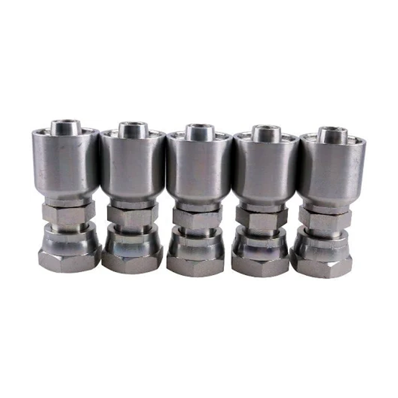 Raccord de tuyau hydraulique 5 pièces avec filetage 3/4" 1JS43-12-12 pour Parker