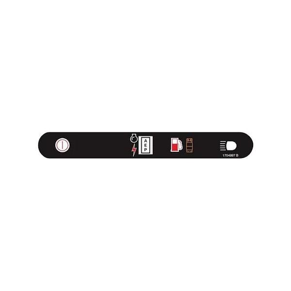 5 PCS Stop Decal 1704997 for JLG Boom Lift 400S 460SJ 600S 800S 600A 740AJ 800A 800AJ - KUDUPARTS