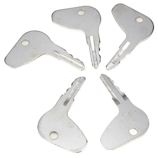 5 Pcs Ignition Key H32412 35260-31852 for Kubota Tractor L G & M Series - KUDUPARTS