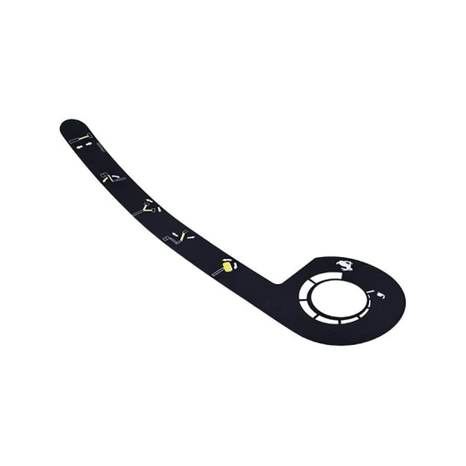 5 Pieces Function Speed Decal 1704422 for JLG Boom Lift E600 M600 E300A E400AJP E450A M400AJP - KUDUPARTS