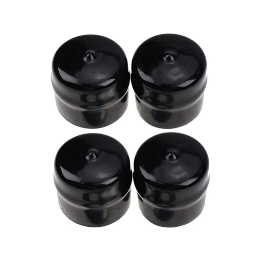 4 Pcs Rubber Wheel Axle Hub Cap 532104757 532175039 104757X428 175139 for Husqvarna AYP Ariens Crafstman Weed Eater Poulan Lawn Mower Tractor - KUDUPARTS