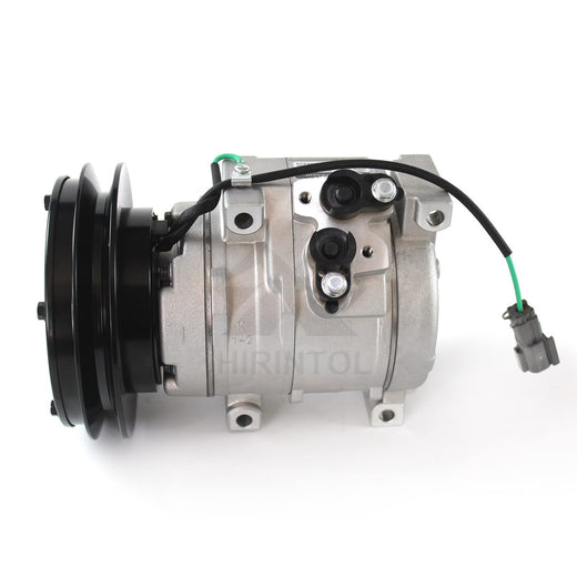 10S15C A/C Compressor 20Y-979-6121 for Komatsu Excavator PC1250-7 PC130-7 PC2000-8 PC220-7 - KUDUPARTS