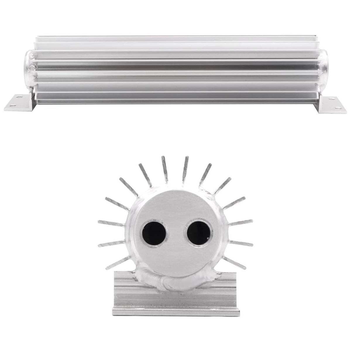 Aftermarket For Derale 13260 Dual Pass Aluminum Heat Sink Cooler - KUDUPARTS