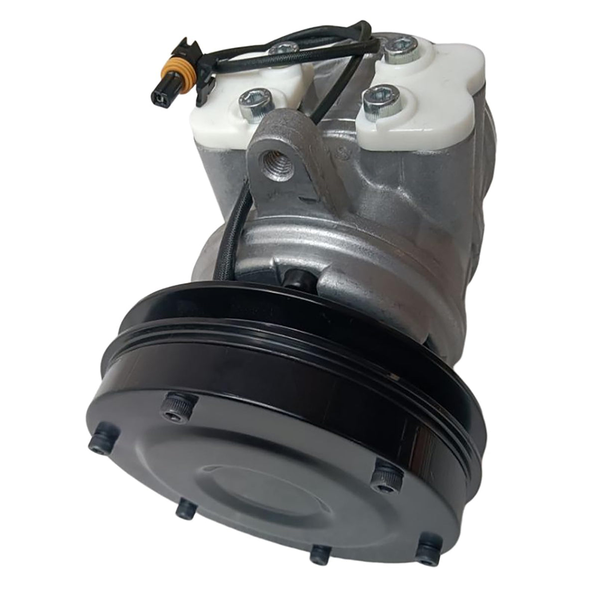 6E171 A/C Compressor SE503051 for John Deere 4425 8450 8650 9400 9500 670B 770B 2955 300D 1055 1068H 3830 - KUDUPARTS