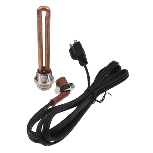 120V 1000W 3/4"NPT Engine Block Heater Assembly 1214R 30307 LR93521 3500043 for Ford Caterpillar Hino Mack Mercury Nissan Lincoln International Detroit - KUDUPARTS