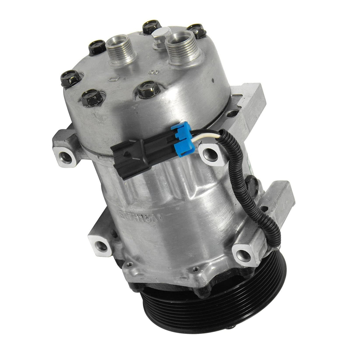 SD5H11 A/C Compressor 6372 84321961 47741862 for CASE Loader TR340 TV380 SV250 SV280 SV300 TR270 SV340 TR310 TR320 SR200 SR210 SR220 SR240 SR250 SR270 - KUDUPARTS