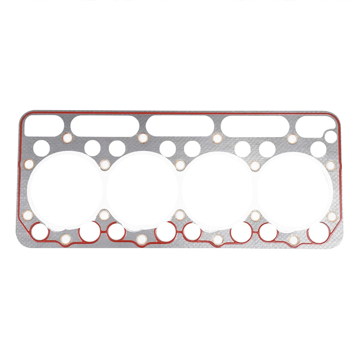 Complete Cylinder Head + Full Gasket Set V1902 V1902BH for Kubota L3350 R400 Holland L555 L553 - KUDUPARTS