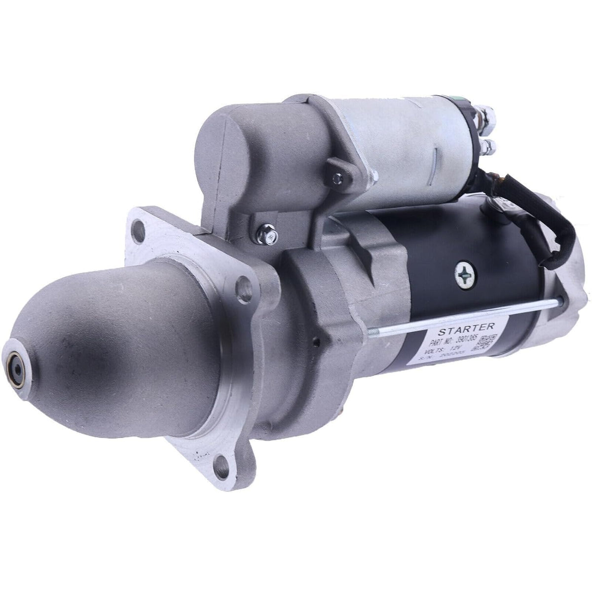 12V 10-tooth Delco Style Starter 8033340 for Skytrak Telehandler 6036 6042 for Cummins 4BT3.9 Engine - KUDUPARTS
