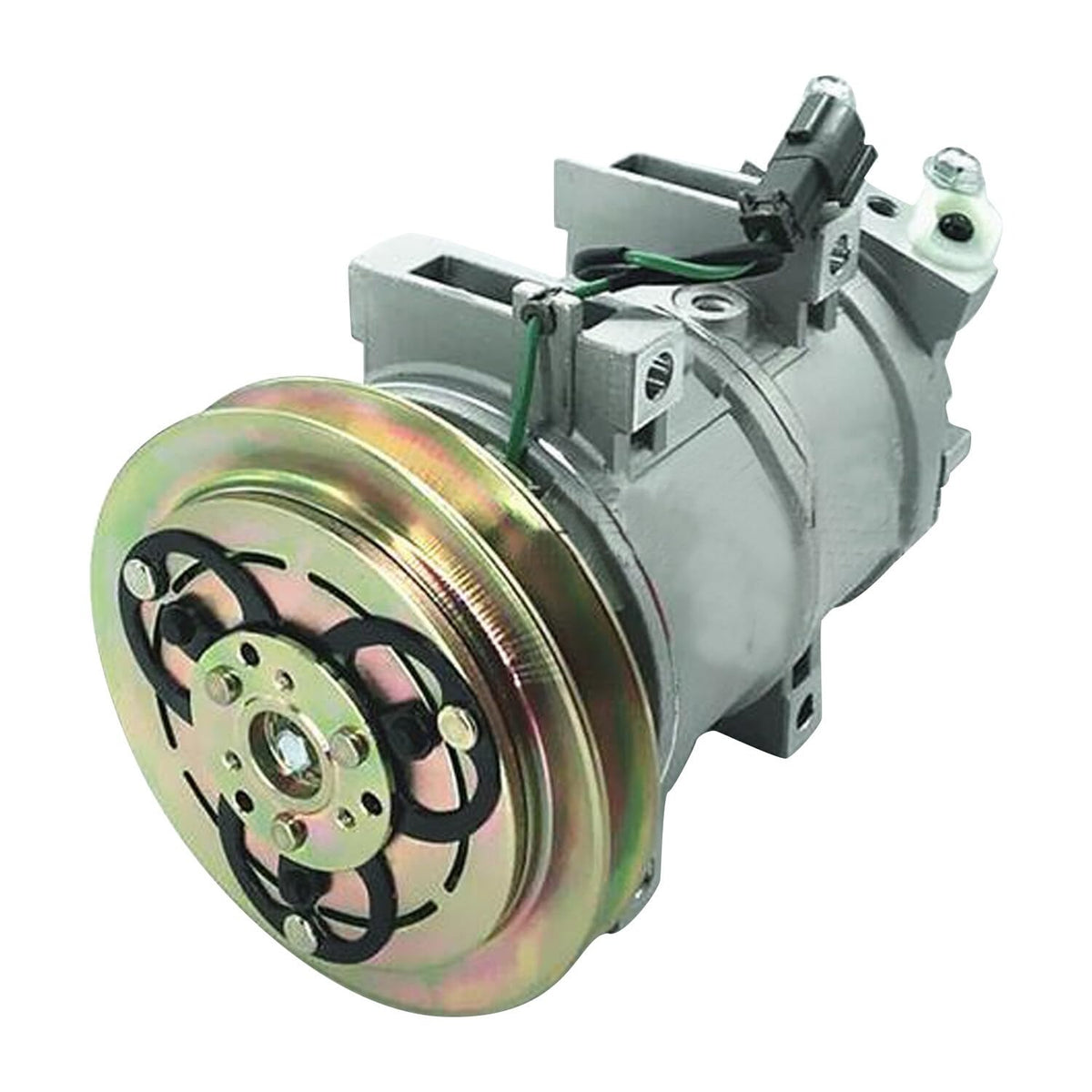 DKS15CH Air Conditioning Compressor 4456130 for Hitachi Excavator IZX200 IZX200LC - KUDUPARTS