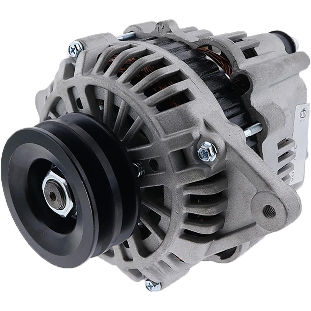 24V Alternator ME017615 for Mitsubishi Engine 4M40 4D34 Sumitomo SH60 Caterpillar E200 320 330B 330C 330D - KUDUPARTS