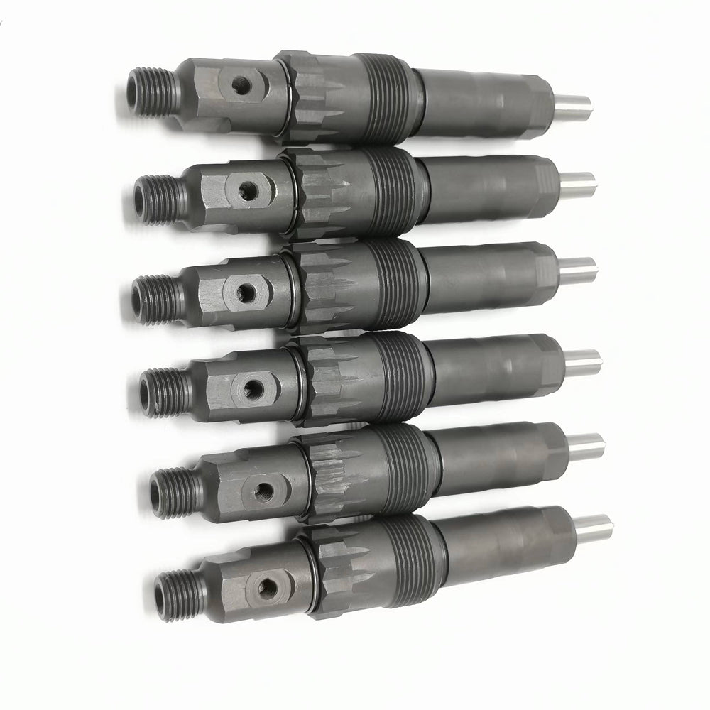 6PCS Fuel Injector RE30159 SE500349 SE501135 for John Deere 750C 792DLC 892 770B 644E 644G 540E 540G (Ship to US Only) - KUDUPARTS