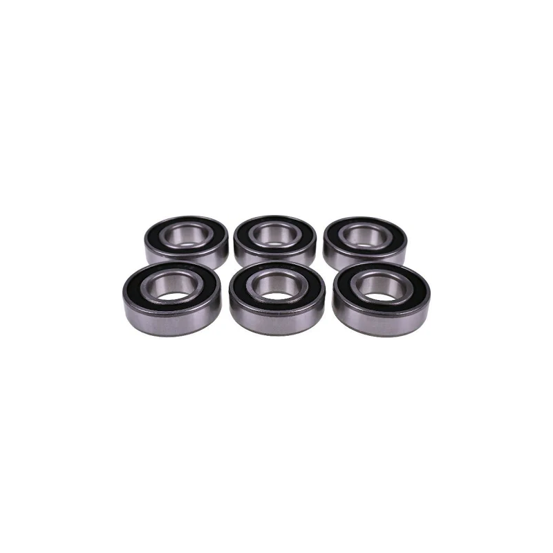 6Pcs 25x52x15mm Blade Spindle Bearing M63810 M88252 for John Deere 160 260 261 272 359 400 420 430 647 655 665 673 681 2305 2320 2520 3120 3203 3320 - KUDUPARTS