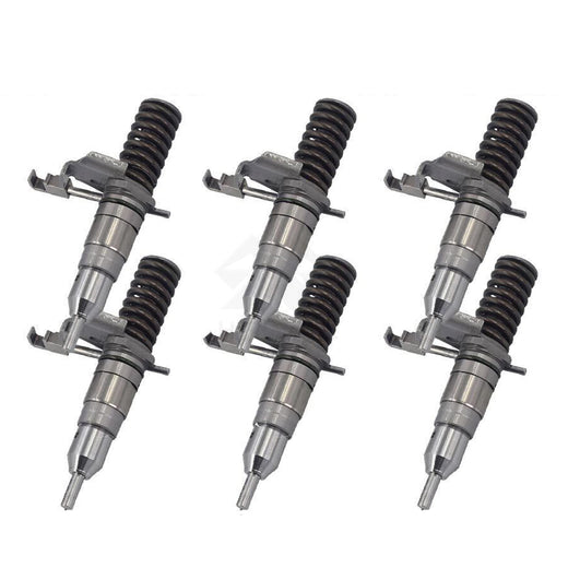 6Pcs Fuel Injector 162-0212 127-8230 0R-8463 for Caterpillar 3116 3126 Engine - KUDUPARTS
