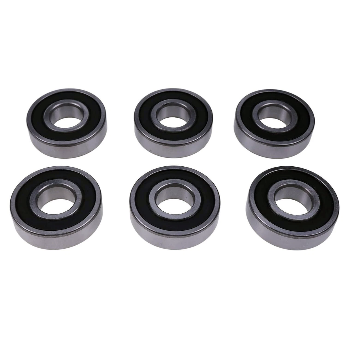 6 Pcs Spindle Bearing 35008N 48101-02 037-6024-00 for Bad Boy MZ & MZ Magnum Exmark Scag Snapper Mower - KUDUPARTS