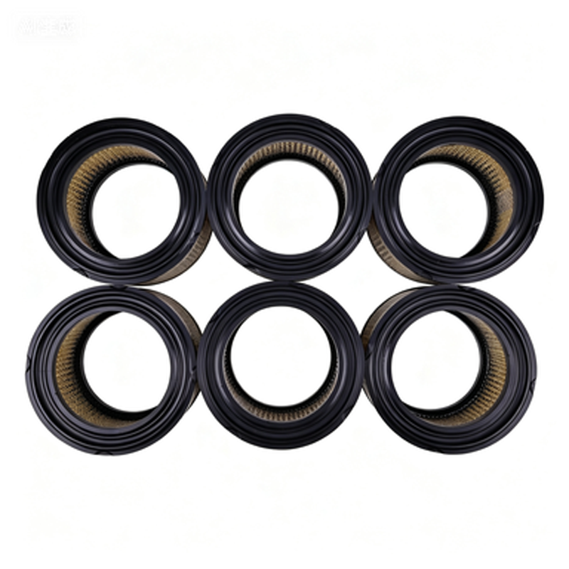 6 Pieces Air Filter Elements 110377E075 for Quincy Air Compressor QR-25 216