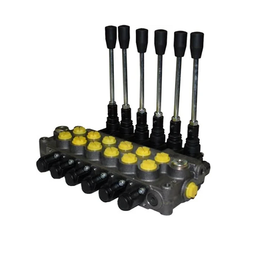 6 Spool 4W3P 8 GPM Hydraulic Control Valve MB61BBBBBB5C1 for Prince - KUDUPARTS