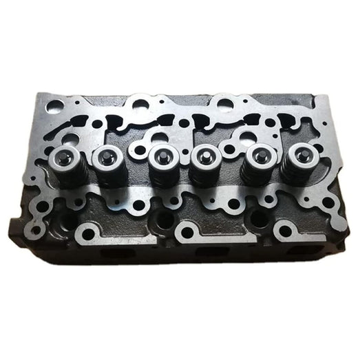Complete D1803 Cylinder Head Assembly & Full Head Gasket Kit Compatible with Kubota D1803 Engine FT300 STW40 KL34H KL315 Tractor - KUDUPARTS