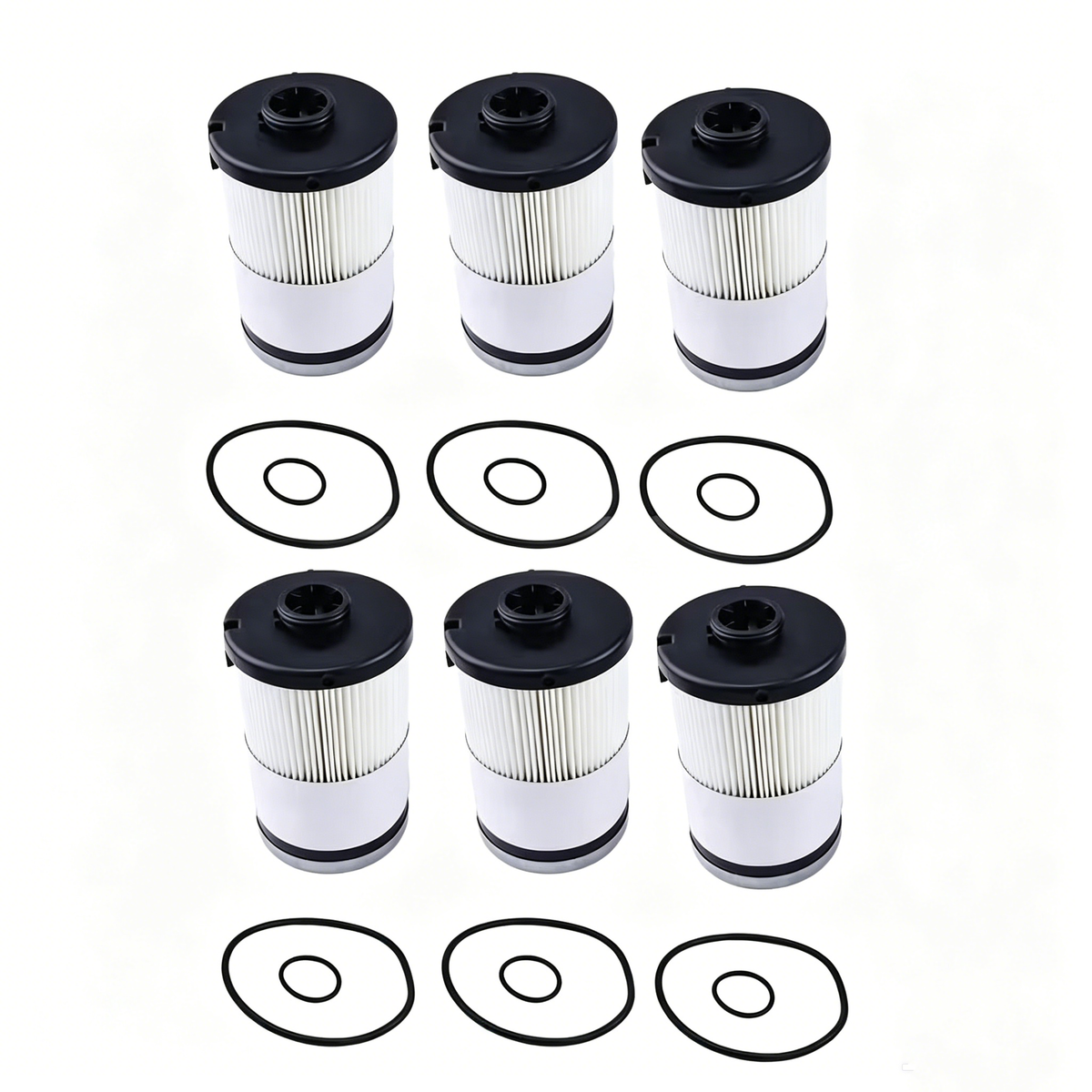 6pcs Fuel Water Separator 24009058 FS20313 for Volvo D11 D13 D13TC Mack MP7 MP8 MP8HE Engine