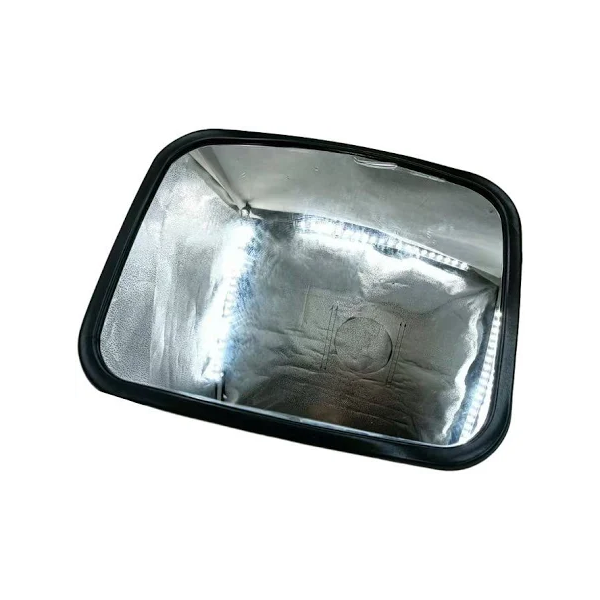7.5"X9.5" Mirror Rectangle for Doosan Daewoo John Deere Volvo JCB CASE Excavator - KUDUPARTS