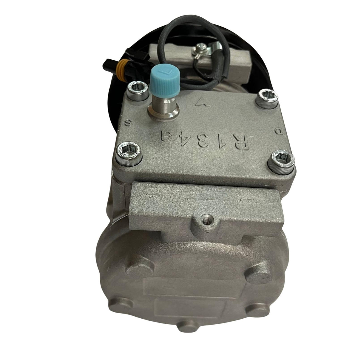 10PA17C A/C Compressor RE46657 TY6765 for John Deere 3400 8570 8770 8870 8970 9500 9600 - KUDUPARTS