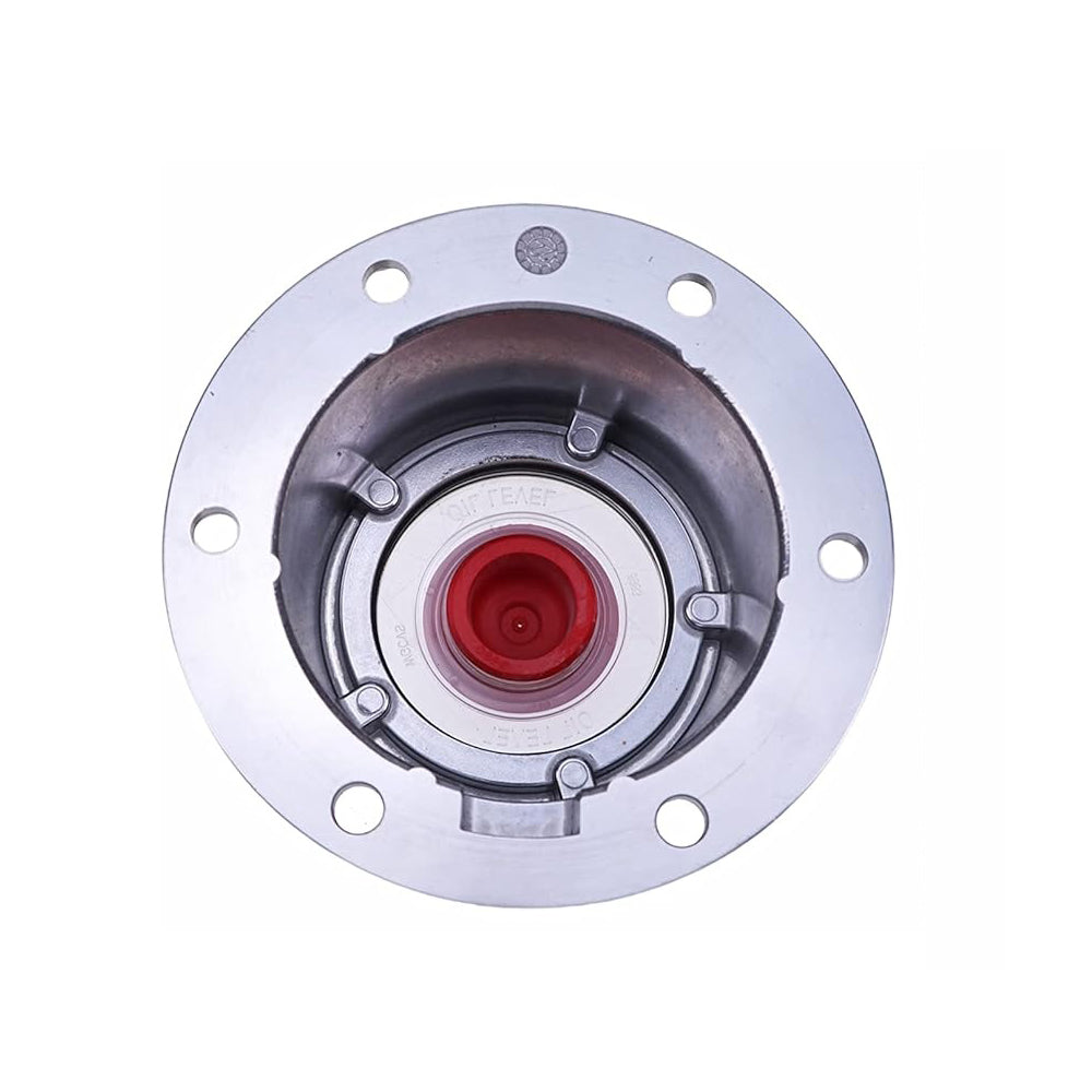 4 PCS Torque Steer Cast Aluminum Hub Cap w/ Side Fill Plug 343-4024 Replace Stemco - KUDUPARTS