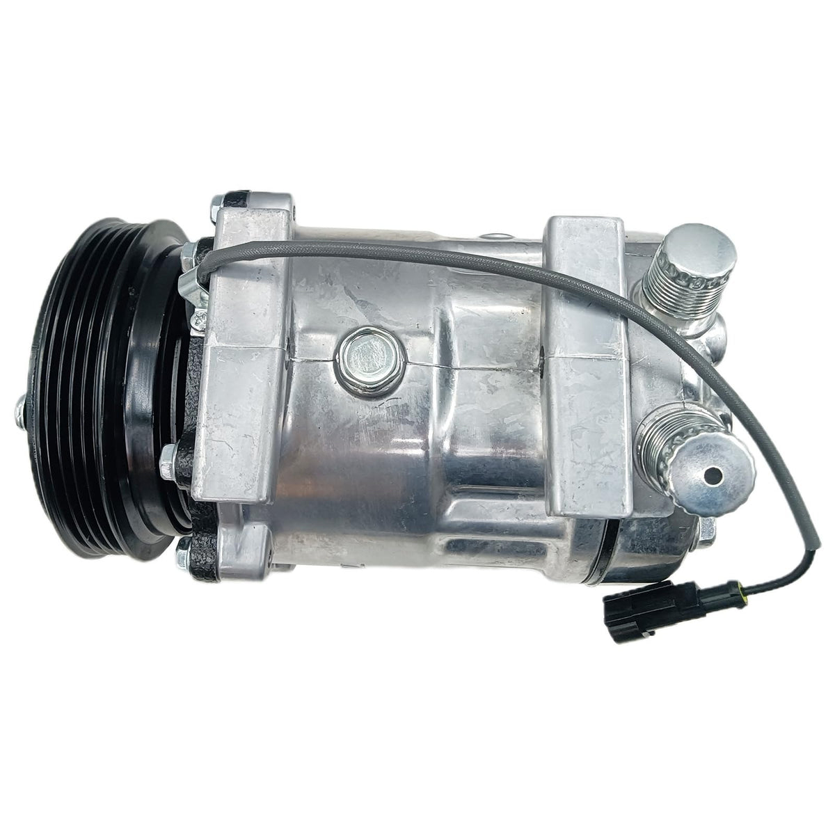 12V SD7H15 A/C Compressor 84290377 for New Holland Tractor T4.105 T4.110F T5.105 T5.115 T4.55 T4.65 T5.95 T4.85 - KUDUPARTS