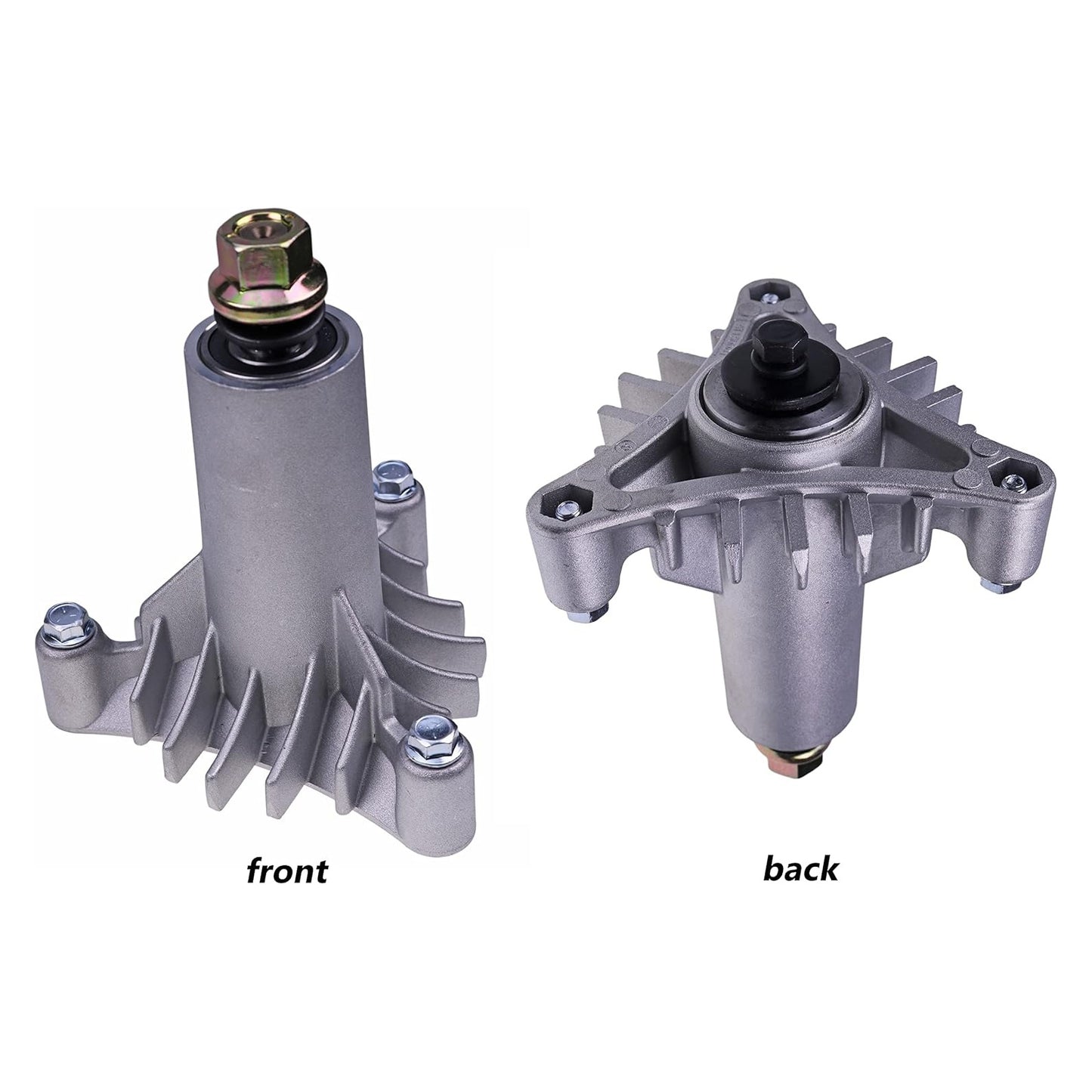 2 Pieces Spindle Mandrel Assembly 130794 532130794 539110158 for Poulan Electrolux AYP Husqvarna Jonsered Craftsman Ryobi Lawn Tractor