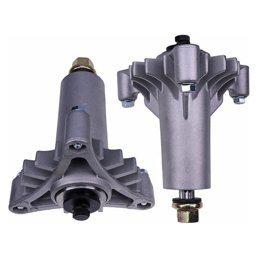 2 Pieces Spindle Mandrel Assembly 130794 532130794 539110158 for Poulan Electrolux AYP Husqvarna Jonsered Craftsman Ryobi Lawn Tractor - KUDUPARTS