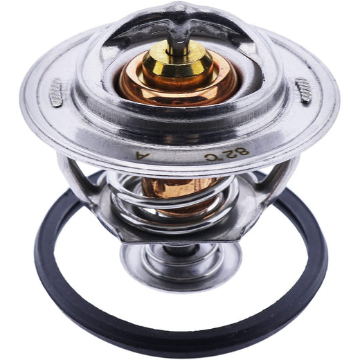 82°C Thermostat 1C011-73013 for Kubota Engine V3300 V3307 V3600 V3800 - KUDUPARTS