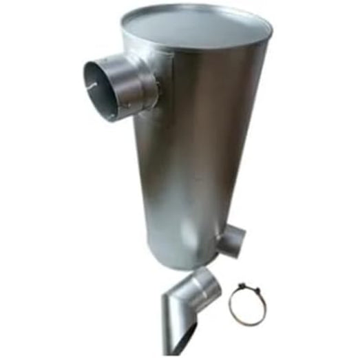 Muffler Silencer 4653851 4472814 4450955 for Isuzu Engine 6WG1 Hitachi Excavator ZX450 ZX460 ZX470 ZX480 ZX500 ZX600 ZX650H ZX800 ZX850H - KUDUPARTS