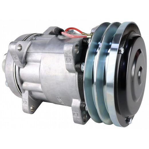 SD7H15 A/C Compressor 1999755C3 for CASE Tractor 3220 3230 4210 4230 4240 5120 5130 5250 7210 MX110 MX170 2166 2188 - KUDUPARTS