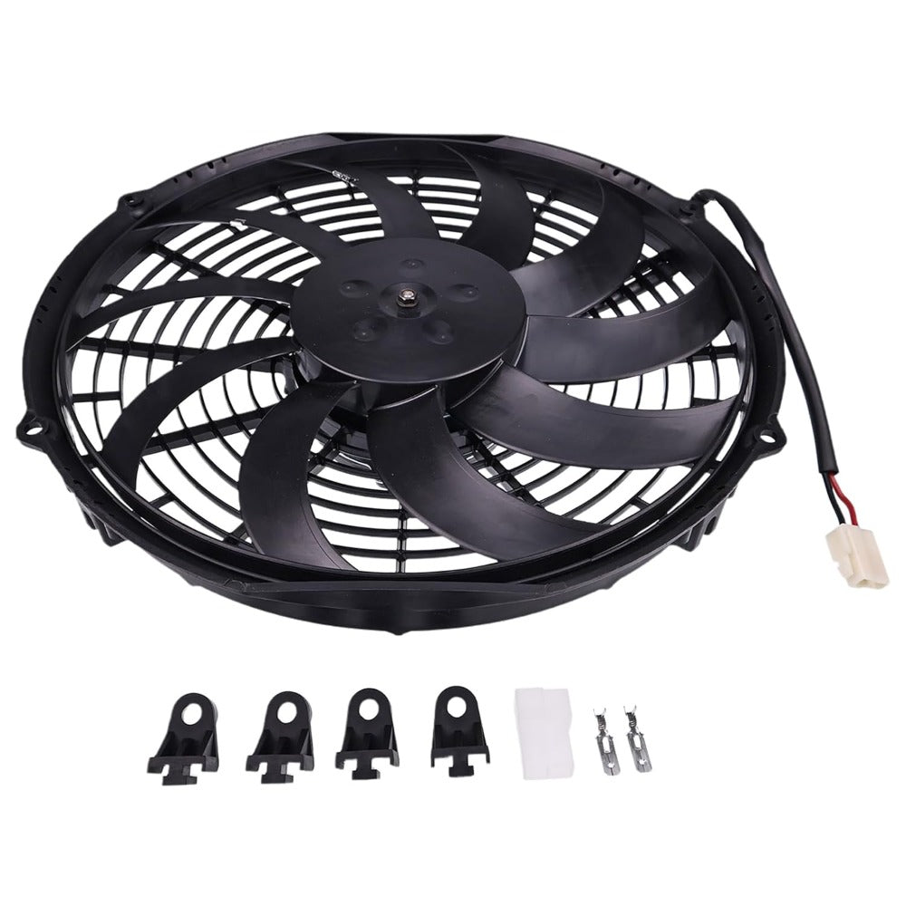 12" Low-Profile Fan 24V 30100351 VA10-BP9/C-25S for Spal (Ship to US Only) - KUDUPARTS