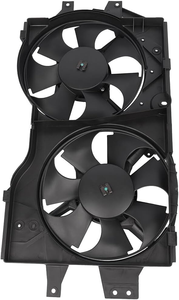 620140 Radiator Fan Compatible 2000 for Chrysler Grand Voyager 1996-2000 for Chrysler Town & Country 2000 for Chrysler Voyager, Cooling Fans - KUDUPARTS