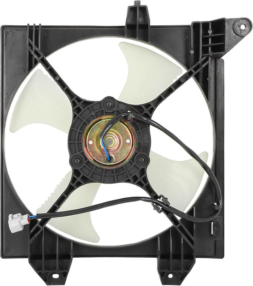 Cooling Fan Assembly Compatible with Mitsubishi Lancer 2002-2019, 2021 & Nissan Frontier 2005-2019, 2021 - Replaces 620311, MN185142, MR958398 - KUDUPARTS