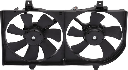 Radiator Cooling Fan Assembly Compatible with 2000-2001 for Nissan Sentra,Engine Cooling Fan Automotive Replacement 620730,674-59684,NI3115123,620-424,620424,214814Z320,214814Z322 - KUDUPARTS