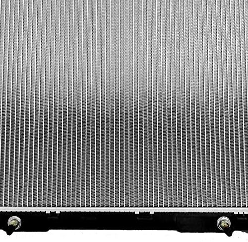 Aluminum Engine Coolant Radiator - Compatible with 2005-2018 Nissan Frontier, 2005-2012 Pathfinder, 2005-2015 Xterra, 2009-2012 Suzuki Equator - Replacement for 2807