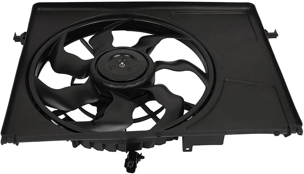 Radiator Cooling Fan Assembly Compatible with 2006-2009 Hyundai Sonata | Replaces 620-728, 621340, 674-50191 - KUDUPARTS