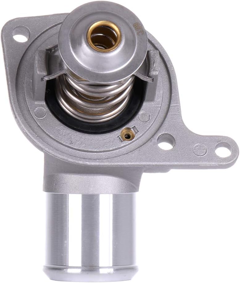 12600172 Engine Coolant Thermostat & Housing Assembly - Fits Buick Rainier 2006, Cadillac CTS 2004-2007, Cadillac Escalade 2002-2006 - KUDUPARTS